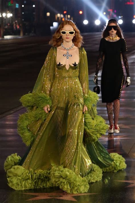 gucci runway outfits